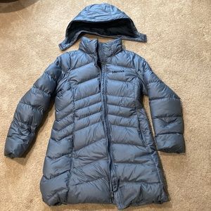 Marmot down grey coat